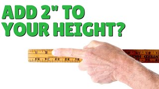 Add 2 Inches to Your Height in 1 Day [upl. by Hidie]