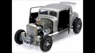 Orangebox Miniaturas Ford The Rodders Journal Real Steel 1932 GMP [upl. by Ahsienek]