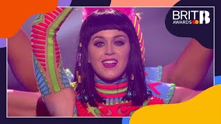 Katy Perry  Dark Horse Live at The BRITs 2014 [upl. by Nirb]