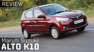 2015 Maruti Suzuki Alto K10  Review  ZigWheels [upl. by Setarcos]