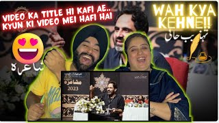 Punjabi Reaction on Tehzeeb Haafi Full Performance in Abhi Kuch Log Baqi Hain l Roohdaar Mushaira ❤️ [upl. by Aivart]