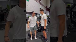 Vosotros estais en definicion o volumen gym volumen gymduo fitness entrenamiento tapado [upl. by Nahsab]