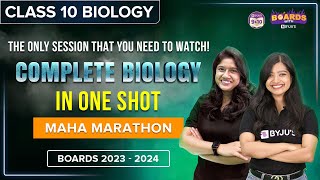 Complete Biology in One Shot  All Concepts and Questions  Class 10 Boards 2024 [upl. by Wassyngton]