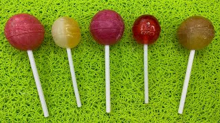 Satisfying Video Lollipops and Candy Gummy Rainbow Lollipops ASMR [upl. by Annaeoj]