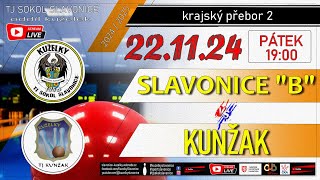 KP2  22112024  Slavonice B vs Kunžak [upl. by Artemisa924]