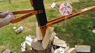 Štípačka dřeva  Thorovo kladivo  Mjölnir  DIY Wood splitter  Thors hammer [upl. by Nalon]