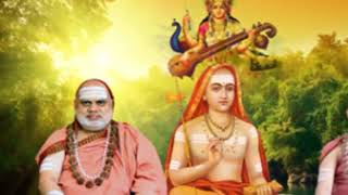 Sri Sharadambam Bhaje  Song composed by HH Sri Bharathi Theertha maha swami [upl. by Ettelrats]