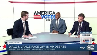 ABC15s postvice presidential debate analysis [upl. by Thorndike286]