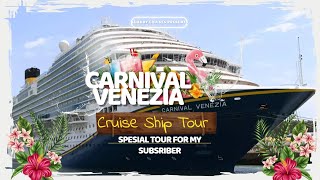 Carnival Venezia Cruise Ship Tour 2023 [upl. by Avirt76]