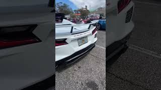 White corvette cars cool corvette foryou trending trendingshorts youtube [upl. by Aelat]