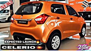 MARUTI SUZUKI LAUNCH🔥CELERIO New Car Maruti Suzuki Celerio 2024 Model Price Features Kya Milenge [upl. by Ecinreb]