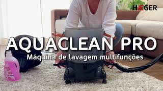 HAEGER Aquaclean Pro O Aliado Perfeito para Lavagem de Estofos e Carpetes 💧🏡 [upl. by Ibrik]