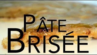 How to Make Pate Brisee Homemade Pie Crust [upl. by Navonod]