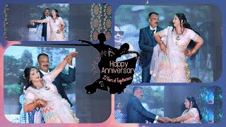 COUPLE DANCE  25th WEDDING ANNIVERSARY SPECIAL  SILVER JUBILEE silverjubliee weddingdance fun [upl. by Aihseyn]