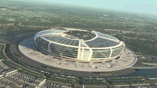 Baku Olympic Stadium [upl. by Ydnew]