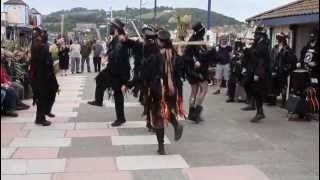 Beltane Border Morris Dancing The BELTANE FIRE DANCE [upl. by Aisauqal]