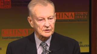 Zbigniew Brzezinski on USChina Relations CHINA Town Hall 2011 [upl. by Naerb49]