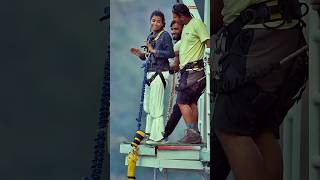 Himalayan Bungy Rishikesh bungee bungeejumping jumping adventure trending viral bungy shorts [upl. by Rhiamon]