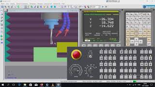 TUTORIAL SETTING MESIN CNC MILLING DENGAN SWANSOFT [upl. by Doretta120]