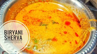 Biryani shervaபிரியாணி சால்னா biryani gravy restaurant style recipe in Tamil [upl. by Zavras]