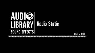 Radio Static  Sound Effect [upl. by Ahsats]