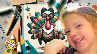 8 Thanksgiving Crafts amp Games 🍗 Fun Food amp Family [upl. by Werbel]