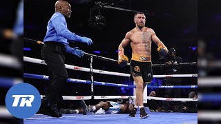 Vasiliy Lomachenko is Unstoppable Against Commey Knockdown Rd 7 Batters Him to Victory  HIGHLIGHTS [upl. by Socram]