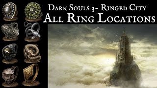 DS3 The Ringed City All DLC Ring Locations [upl. by Lianna]