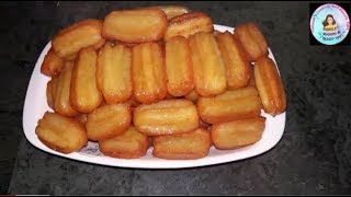 Balah Al Sham  turkish tulumba recipe  easy recipe بلح الشام [upl. by Patty504]