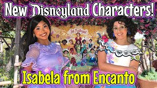 New Disneyland Characters  Isabela amp Mirabel from Encanto  Disney Meet and Greet [upl. by Dunston]