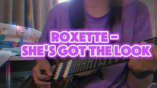 Roxette  Shes got the look played in a funky style Guitar Cover [upl. by Rima]