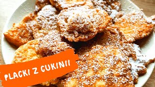 Placki z cukinii na słodko idealne dla dzieciMałe rączki gotują [upl. by Les250]