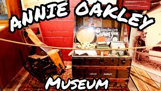 ANNIE OAKLEYs Gun Collection amp Personal Belongings Museum [upl. by Bonney]