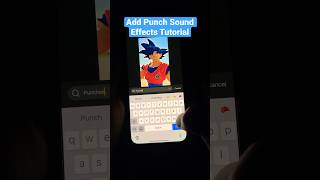 How to Add Punch Sound Effects for your FIGHT SCENES in CapCut [upl. by Eberhard]