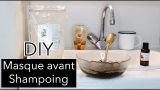 DIY Cheveux secs et cassants  Masque avantshampoing facile  Prepoo hydratant amp nourrissant [upl. by Asilram434]