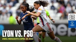 HIGHLIGHTS  Olympique Lyonnais vs PSG  UEFA Women’s Champions League 202122 [upl. by Iarahs896]