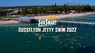 SunSmart Busselton Jetty Swim 2022 Highlights package [upl. by Bascomb]