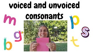 Voiced and Unvoiced voiceless consonants English Pronunciation [upl. by Barra812]