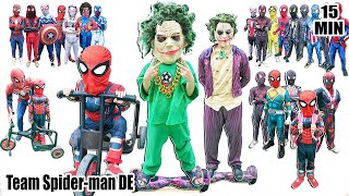 SpiderMan und Joker retten ihren Sohn – Armer SpiderMan und reicher Joker Action echtes Leben [upl. by Nagad]