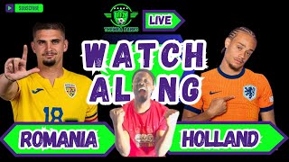 ROMANIA VS NETHERLAND LIVE WATCHALONG WITH THEMBA BANKS [upl. by Novel670]