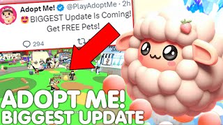 🤩ADOPT ME NEW BIGGEST UPDATE GIVES FREE PETS…🔥😱 EXCLUSIVE FREE EVENT PETS ROBLOX [upl. by Erialcyram]