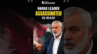 Hamas Leader Ismail Haniyeh Assassinated in Iran hamasvsisrael ismailhaniyeh [upl. by Cychosz]