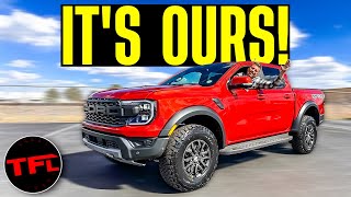 We Just Bought One of the FIRST New 2024 Ford Ranger Raptors Heres Which Options We Skipped [upl. by Gardiner822]