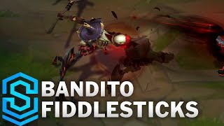 Bandito Fiddlesticks Skin Spotlight  PreRelease  League of Legends [upl. by Andres97]