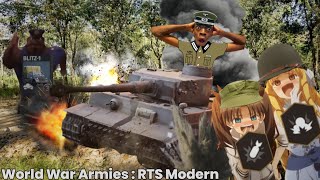 TIGER 1EXE  World War Armies  RTS Modern [upl. by Aidroc]