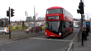 Buses in Barking 18022017 [upl. by Richards]