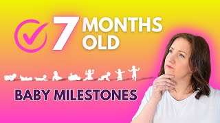 7 month old milestones Your babys world is expanding NEW SKILLS ALERT [upl. by Namas]