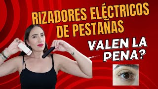 PROBANDO RIZADORES ELÉCTRICOS DE PESTAÑA ANLANVALE LA PENACÓMO SE USAReseña Primeras impresiones [upl. by Hedve269]