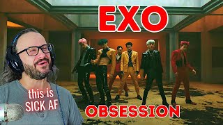 This was insane EXO 엑소  OBSESSION  MV first time reaction [upl. by Jade977]