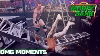 WWE Money in the Bank OMG Moments [upl. by Akimak]